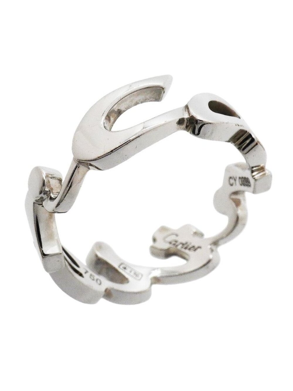 Cartier Ring Signature 18k White Gold